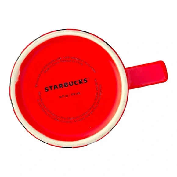 14 oz. Buffalo Plaid Starbucks Mug - Picture 6 of 6